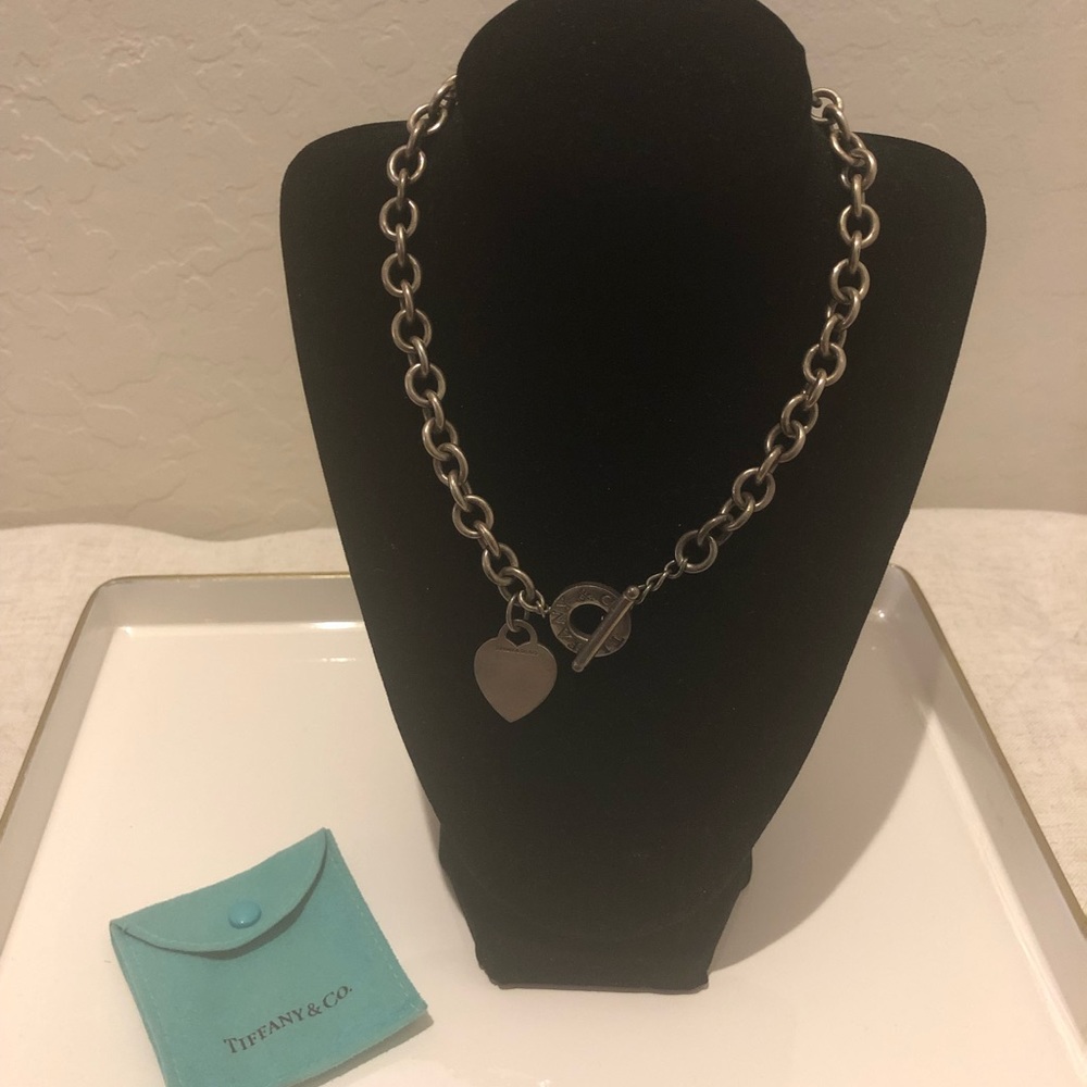 Tiffany & Co. Heart Tag Toggle Necklace